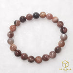 Load image into Gallery viewer, Black Sunstone** Bracelet
