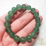 Load image into Gallery viewer, Green Strawberry Quartz Bracelet
