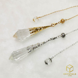 Clear Quartz Pendulum