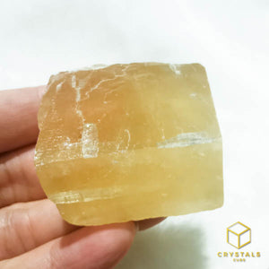 Golden Calcite Raw