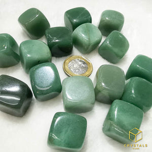 Green Aventurine Cube Tumble