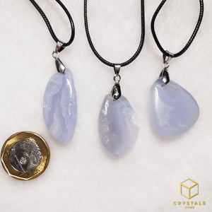 Blue Lace Agate Pendant