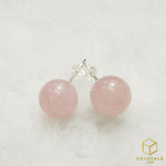 Load image into Gallery viewer, Rose Quartz Ear Stud
