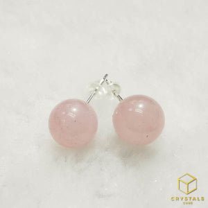 Rose Quartz Ear Stud