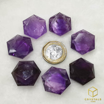 Amethyst & Ametrine Hexagon/Star of David