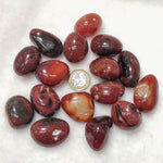 Load image into Gallery viewer, Agate (Red/Orange) &amp; Carnelian Tumble

