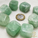 Load image into Gallery viewer, Fluorite (Green) Cube Tumble - XXXL
