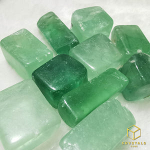 Fluorite (Green) Cube Tumble - S - M