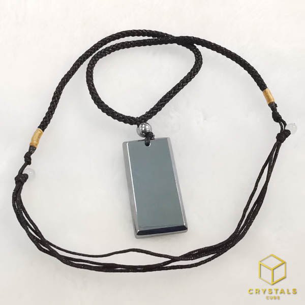 Terahertz Stone Pendant - Rectangle