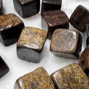 Bronzite Cube Tumble