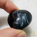 Load image into Gallery viewer, Tiger&#39;s Eye Premium Heart - Blue
