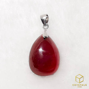 Hessonite Garnet Pendant