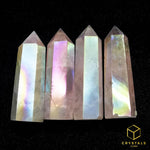 Load image into Gallery viewer, Aura Rose Quartz Point
