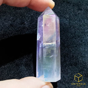 Aura Rose Quartz Point