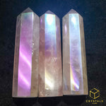 Load image into Gallery viewer, Aura Rose Quartz Point
