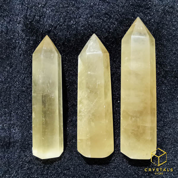 Golden Calcite Point