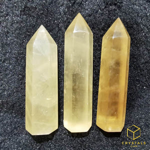 Golden Calcite Point