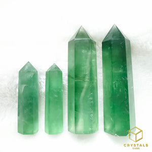 Green Fluorite Point