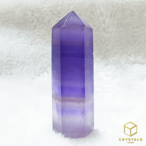 Purple Fluorite Point