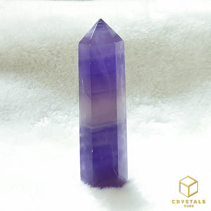 Purple Fluorite Point