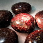 Load image into Gallery viewer, Red Garnet Mini Palm Stone
