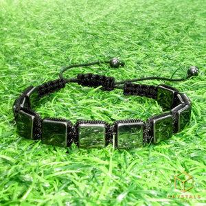 Hematite Adjustable String Bracelet