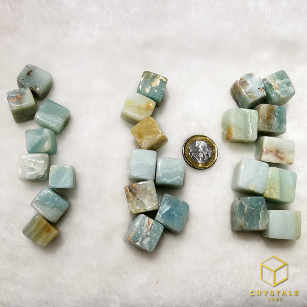 Amazonite Cube Tumble