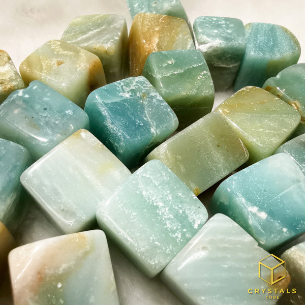 Amazonite Cube Tumble