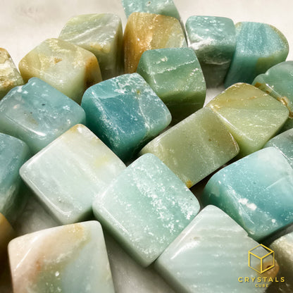 Amazonite Cube Tumble