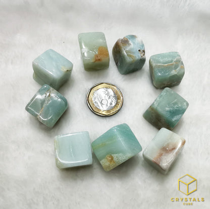 Amazonite Cube Tumble