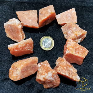 Orange Calcite Raw