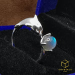 Load image into Gallery viewer, Labradorite Ring - Dolphin
